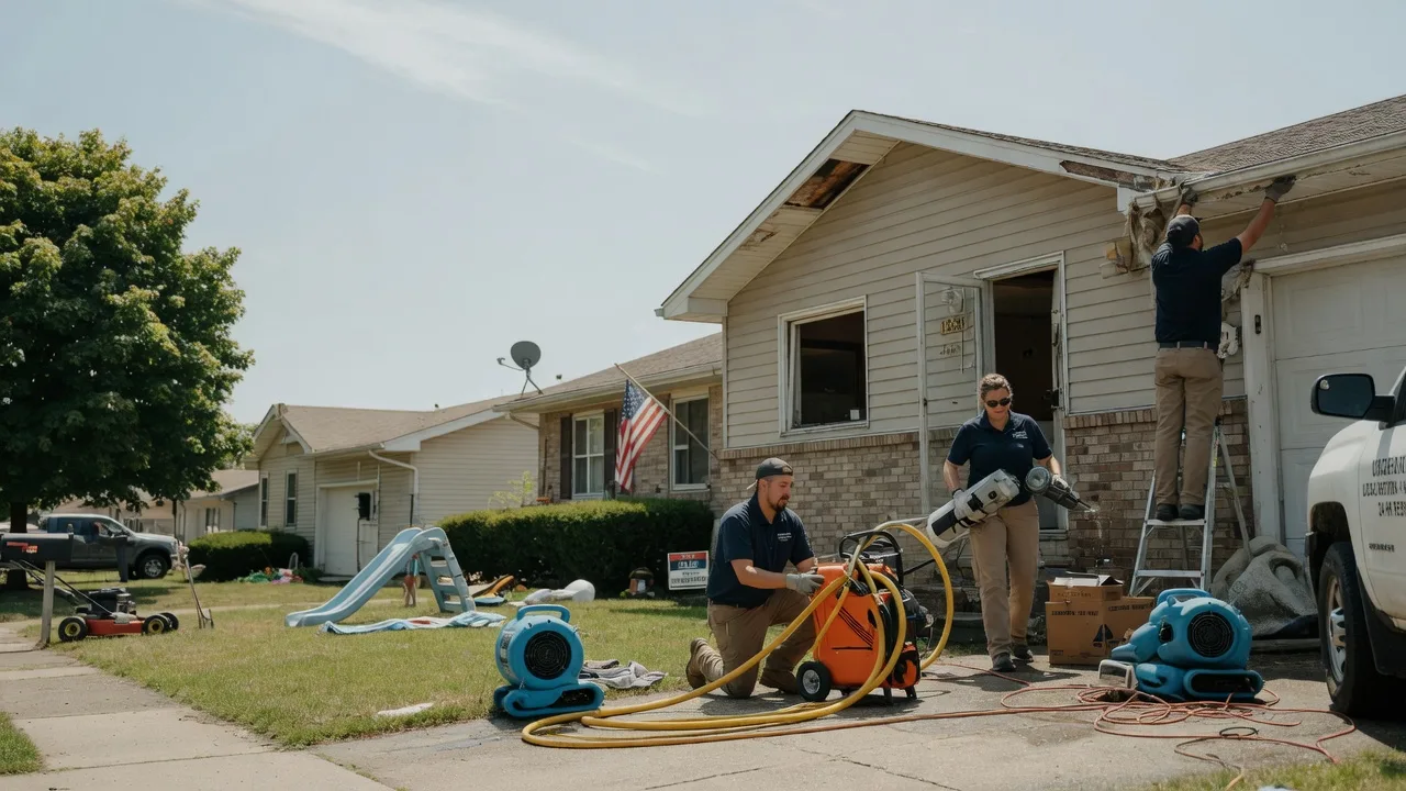 Water Damage Restoration in Bridgeview, IL near me